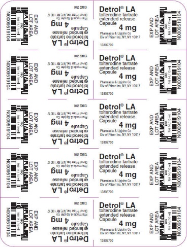 PRINCIPAL DISPLAY PANEL - 4 mg Capsule Dose Foil Pack