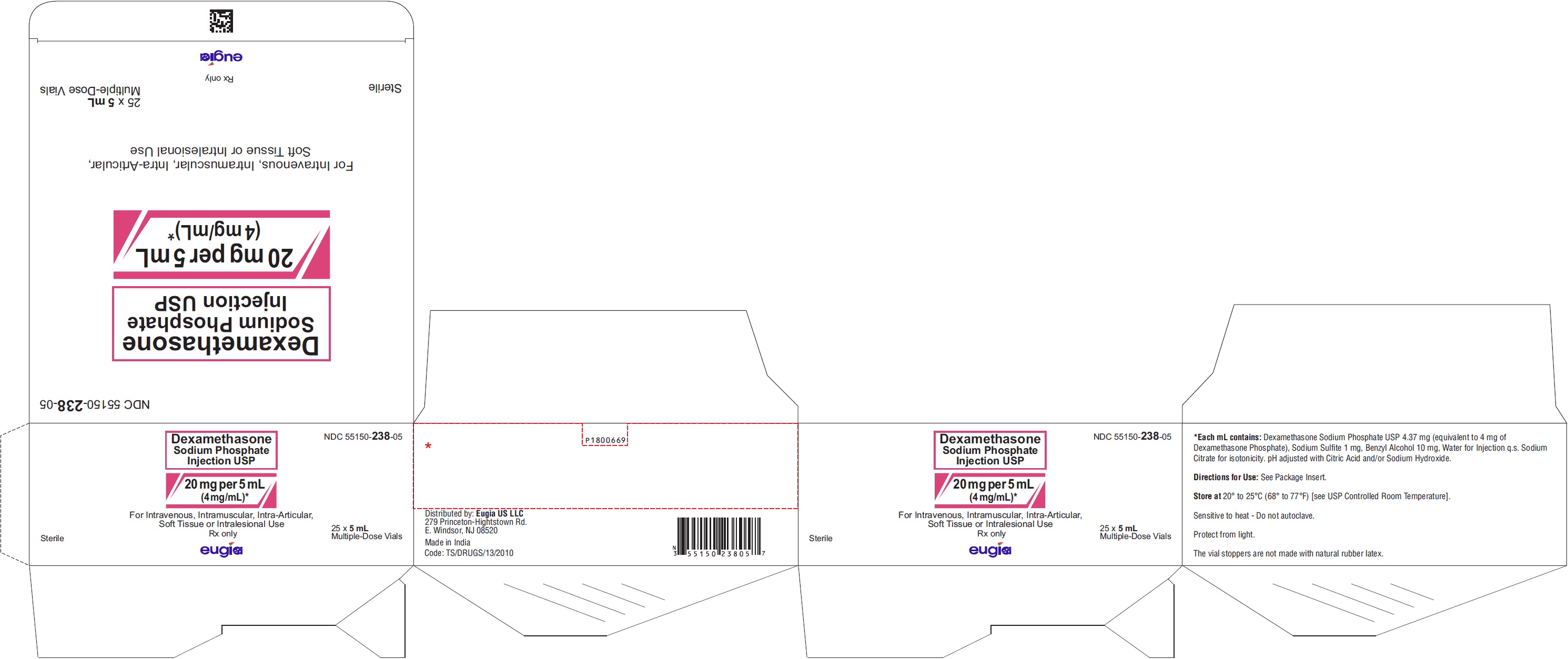 PACKAGE LABEL-PRINCIPAL DISPLAY PANEL - 20 mg per 5 mL (4 mg / mL) Container-Carton (25 Vials)
