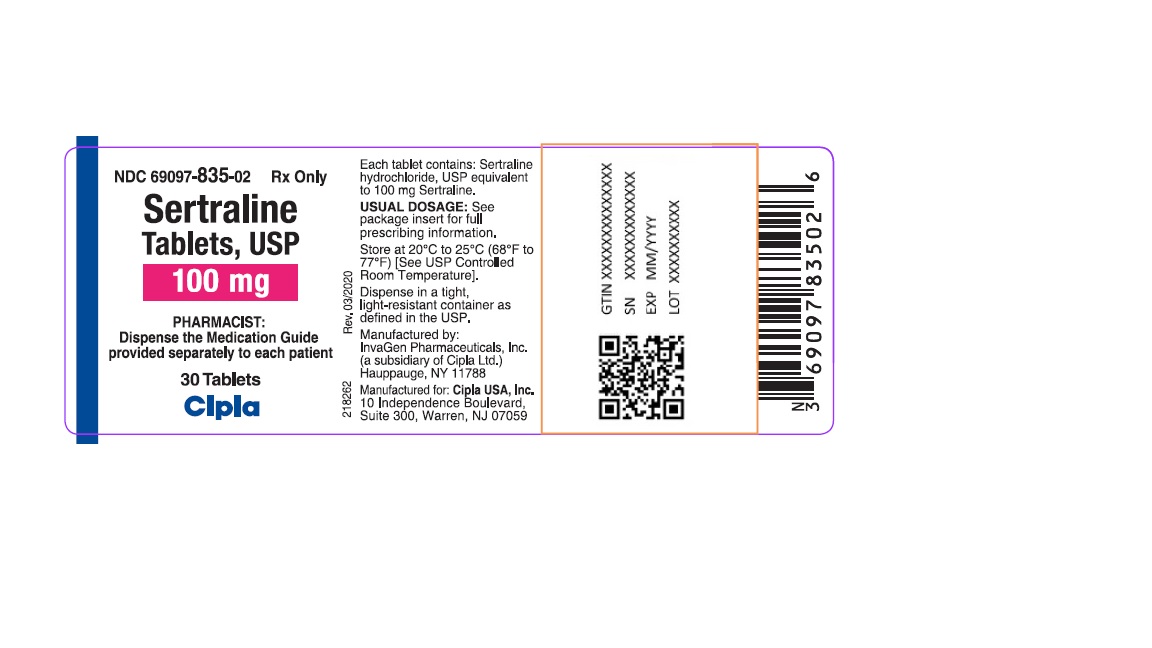Sertraline 100mg Cipla