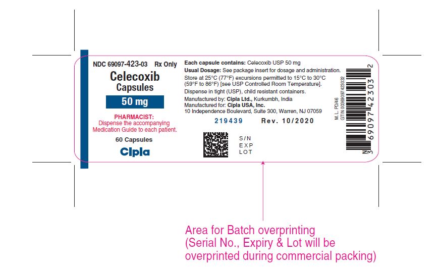 50 mg bottle label