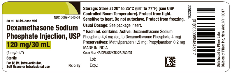 Principal Display Panel - 120 mg/30 mL Vial Label