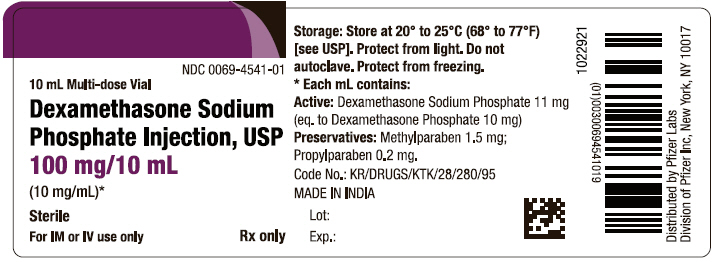Principal Display Panel - 100 mg/10 mL Vial Label