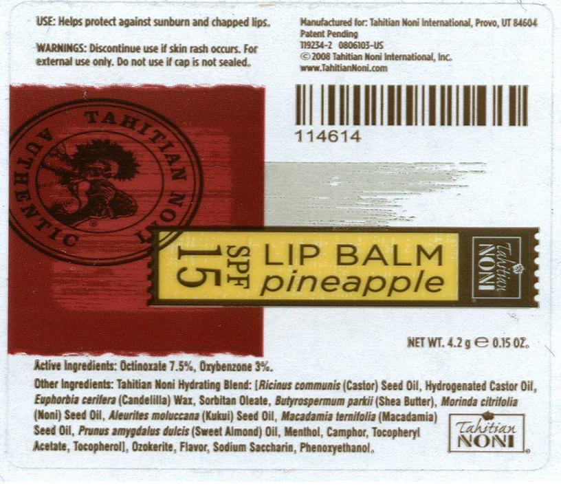 Pinapple Label