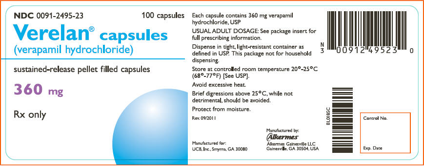 PRINCIPAL DISPLAY PANEL - 360 mg Bottle Label