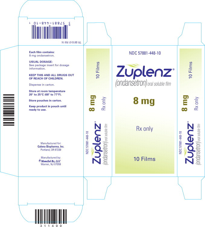 Principal Display Panel - 8 mg\n