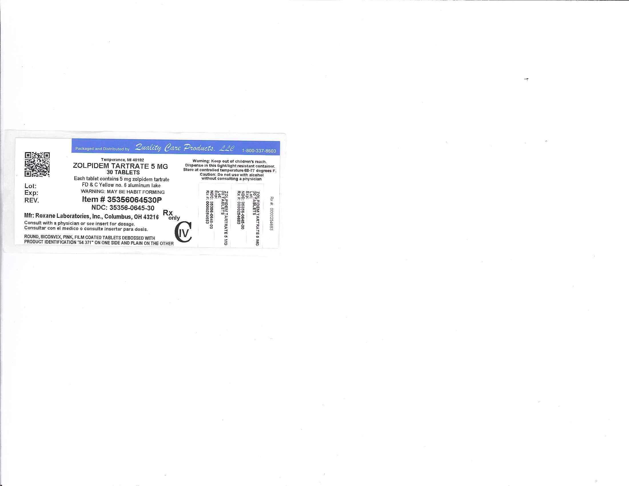 Image of 5mg Label