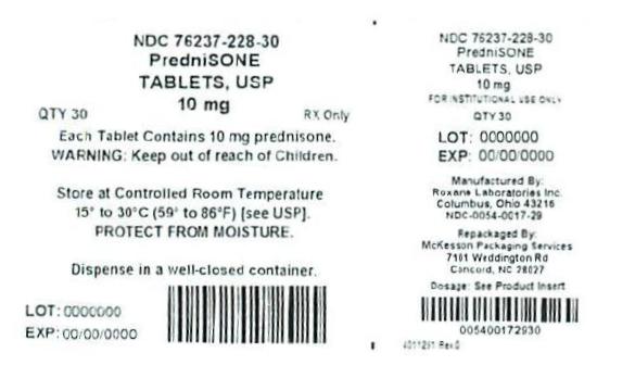 Prednisone 10mg Label