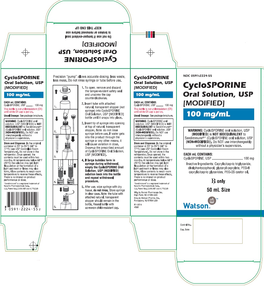 100mg mL solution label